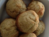 Homemade applesauce & mini apple muffins
